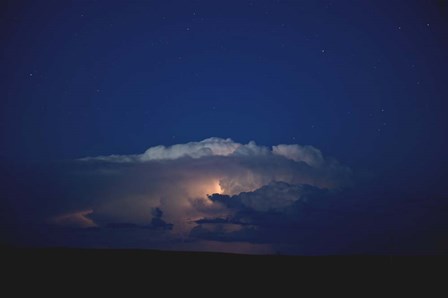 Thunder Boomer &amp; Stars Over Wyoming by Amanda Lee Smith art print