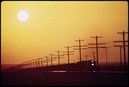 California Railroad by American Eyes art print