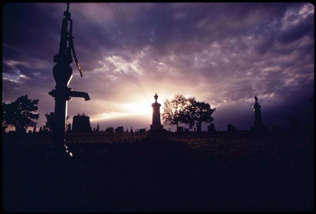 Grafton Cemetery by American Eyes art print