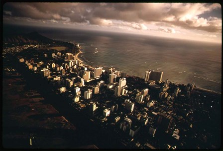 Waikiki Beach by American Eyes art print