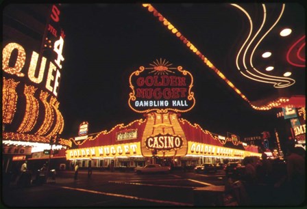 Vegas Lights by American Eyes art print