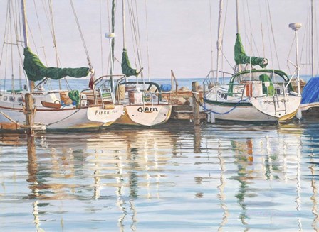 Yacht Club by Bruce Dumas art print