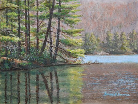 Pine Lake by Bruce Dumas art print
