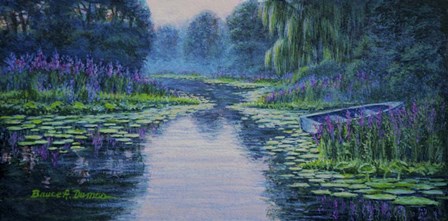 Lilyscape by Bruce Dumas art print