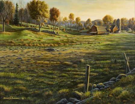 Bethel Farm Morning by Bruce Dumas art print
