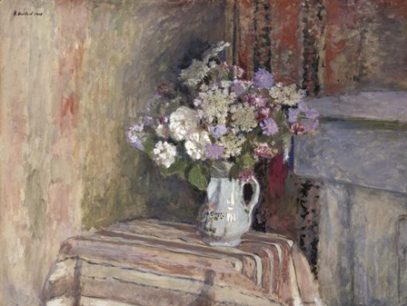 Flowers in a Vase by Edouard Vuillard art print