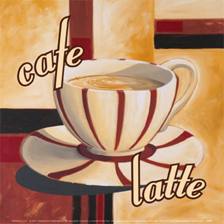 Cafe Latte by Trevor Green art print