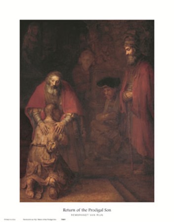 Return Of Prodical Son by Harmensz Rembrandt art print