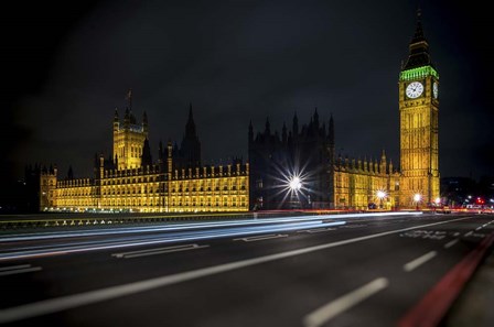 Colors In The Night by Giuseppe Torre art print
