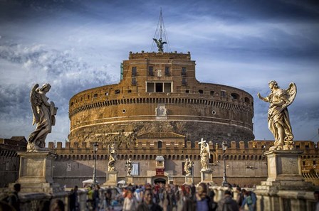 Way over the Tevere by Giuseppe Torre art print