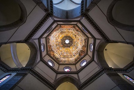 Under The Brunelleschi&#39;s Dome by Giuseppe Torre art print