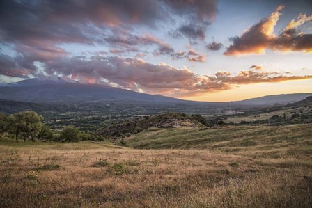 Mount Etna by Giuseppe Torre art print