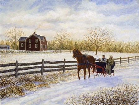 Winter&#39;s Day by Kevin Dodds art print