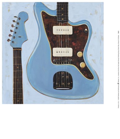 Electric Blue art print