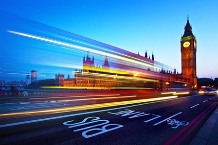 London Big Ben by Nina Papiorek art print