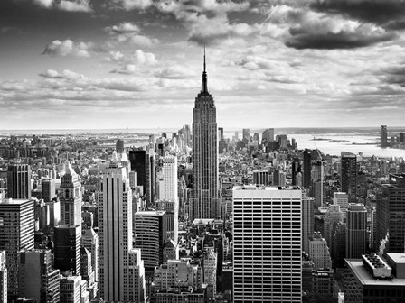 NYC Downtown by Nina Papiorek art print