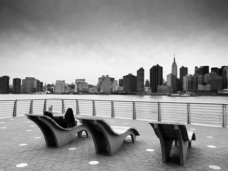 NYC Relax by Nina Papiorek art print