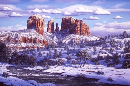 The Spirit Of Red Rocks by R.W. Hedge art print