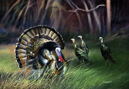 Frost Turkey by Spencer Williams art print