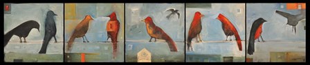 Birds Know Series by Tim Nyberg art print