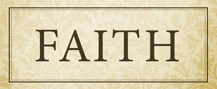 Faith Plaque by Dallas Drotz art print