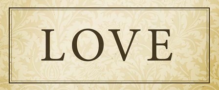 Love Plaque by Dallas Drotz art print