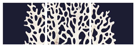 Contemporary Coastal Triptych 1 by Dallas Drotz art print
