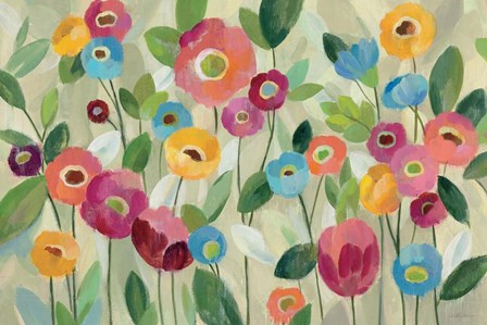 Fairy Tale Flowers V by Silvia Vassileva art print