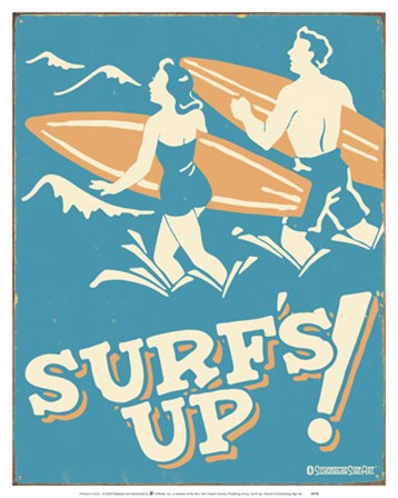 Surf&#39;s Up art print