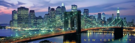 NYC Brooklyn Bridge art print