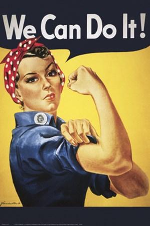 Rosie the Riveter art print