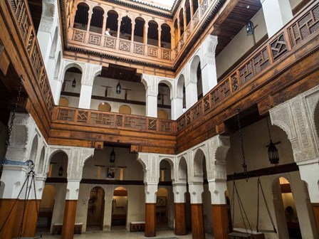 Fondouk el-Nejjarine\ Fes, Morocco by Panoramic Images art print