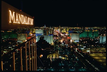 Mandalay Bay Resort And Casino, Las Vegas, Clark County, Nevada by Panoramic Images art print