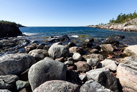 North Shore Lake Superior, Ontario, Canada by Panoramic Images art print