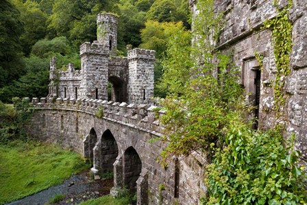 Ballysaggartmore Towers, Lismore, County Waterford, Ireland by Panoramic Images art print