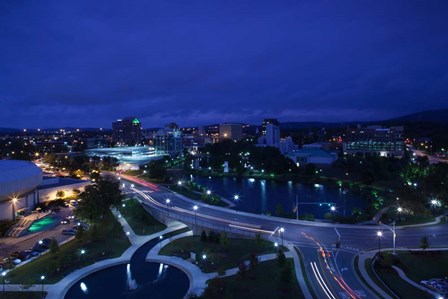 Big Spring Park, Huntsville, Madison County, Alabama by Panoramic Images art print