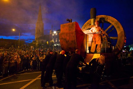 The Spraoi Street Festival, Waterford City, Ireland by Panoramic Images art print