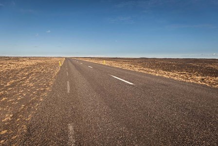 Empty Road, Iceland by Panoramic Images art print