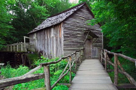 Cable Mill at Cades Cove, Tennessee by Panoramic Images art print