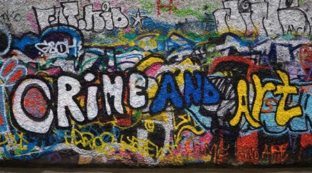 Grafitti on the U2 Wall, Windmill Lane, Dublin, Ireland by Panoramic Images art print