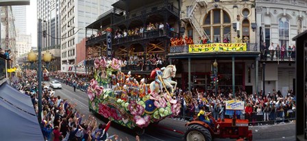 Mardi Gras Festival, New Orleans, Louisiana by Panoramic Images art print