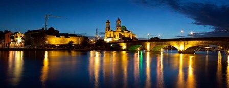 St. Peter And Paul Church, River Shannon, Athlone, Republic of Ireland by Panoramic Images art print