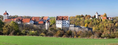 Starkenburg Castle, Martinskirche Church, Baden-Wurttemberg, Germany by Panoramic Images art print