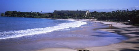 Surf on the Beach, Mauna Kea, Hawaii by Panoramic Images art print