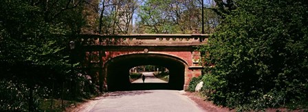 Footbridge in Central Park, Manhattan, New York City by Panoramic Images art print