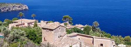 Hamlet by the Sea, Balearic Islands, Spain by Panoramic Images art print