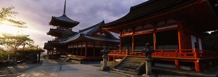 Kiyomizu-Dera Temple, Kyoto, Japan by Panoramic Images art print