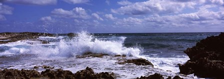 Coastal Waves, Cozumel, Mexico by Panoramic Images art print