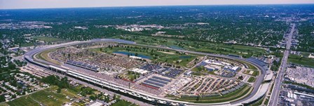 Indianapolis Motor Speedway, Indianapolis, Indiana by Panoramic Images art print