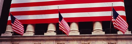 New York Stock Exchange, Manhattan, New York City by Panoramic Images art print